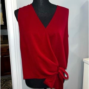 ⭐️ NWT She and Sky side tie shirt